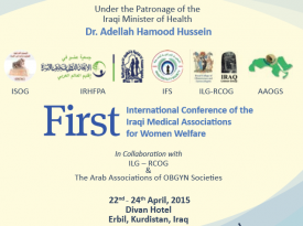 First Intl Conference of the Iraqi Medical Associations for Women Welfare  